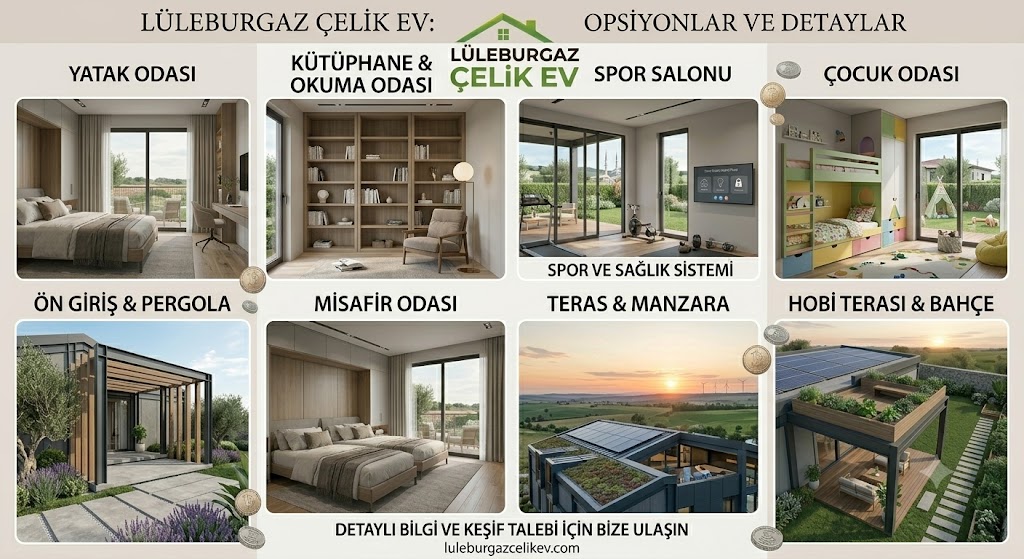 lüleburgaz çelik ev firmaları